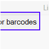Barcode Font Prompt